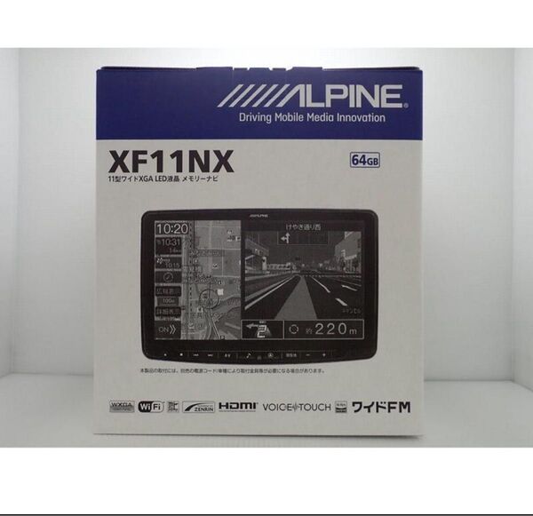アルパイン 11型フローティングナビ XF11NX 展示品