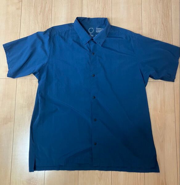 山と道 Bamboo Short Sleeve Shirt Lサイズ