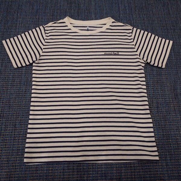 mont-bell ボーダーTシャツ キッズ130