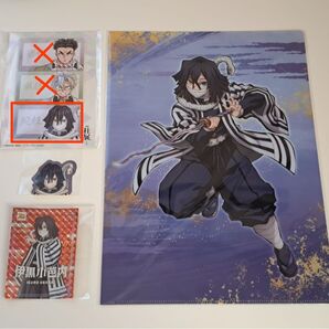 鬼滅の刃 絆の奇跡 そして柱稽古へ 劇場版 クリアファイル 伊黒小芭内 柱展 ステッカー ホログラム