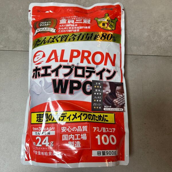 アルプロン ホエイプロテインWPC チョコレート風味 900g