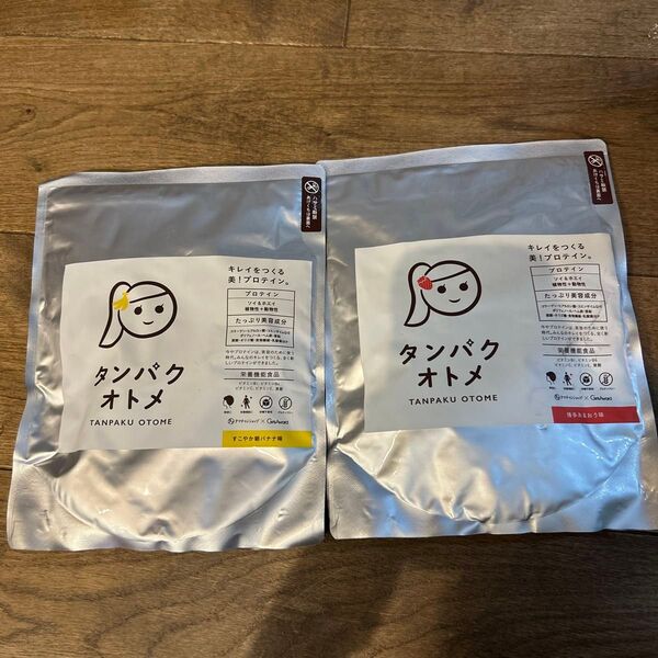 タンパクオトメ プロテイン 博多あまおう味 バナナ 2袋セット