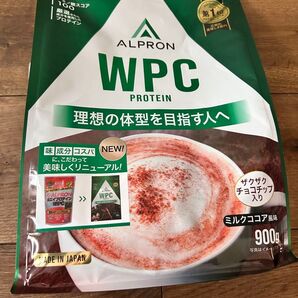 ALPRON アルプロンwpcホエイプロテイン ミルクココア風味900g