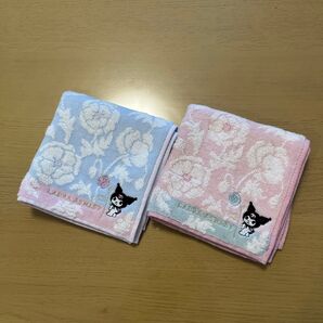 ローラアシュレイ サンリオコラボ タオルハンカチ2枚セット