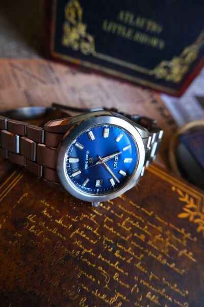 セイコー SEIKO 8J56-8020 グランドセイコー デイト クォーツ メンズ良品 GRAND SEIKO