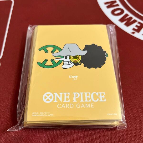 ONE PIECEカードゲームリミテッドカードスリーブプレミアムマットvol.2 ウソップ
