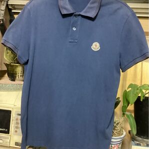 MONCLER ポロシャツ メンズ ブルー