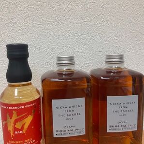 サブ サンセッドレッド+フロムザバレル×2本