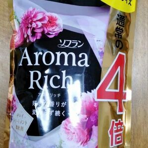ソフラン アロマリッチ ジュリエット 柔軟剤 詰替用 1520ml スイートフローラルアロマの香り