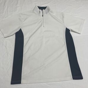 メンズ スポーツウェア ハーフジップ 半袖 ハーフジップ