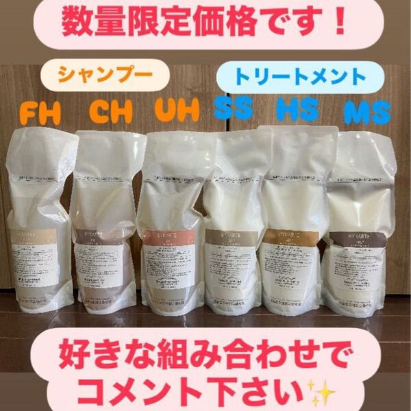 バイカルテ シャンプー600ml&トリートメント600g 数量限定セット価格!