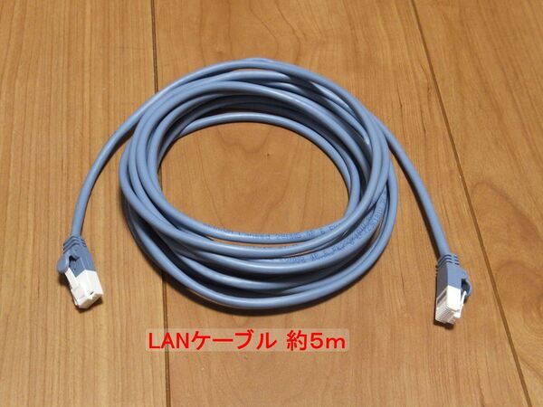 やわらか LANケーブル Cat6 約5m