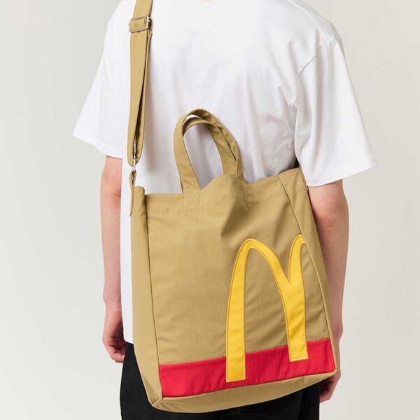 グラニフとマクドナルドのコラボ i’m lovin’ it|2WAYトートバッグ