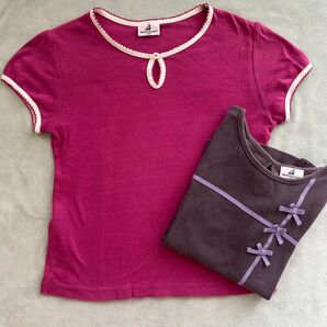 parents dream 半袖Tシャツ 140 1枚おまけ付き トップス ピンク