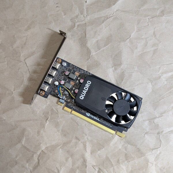 NVIDIA Quadro P1000 GDDR5 4GB ロープロファイル対応
