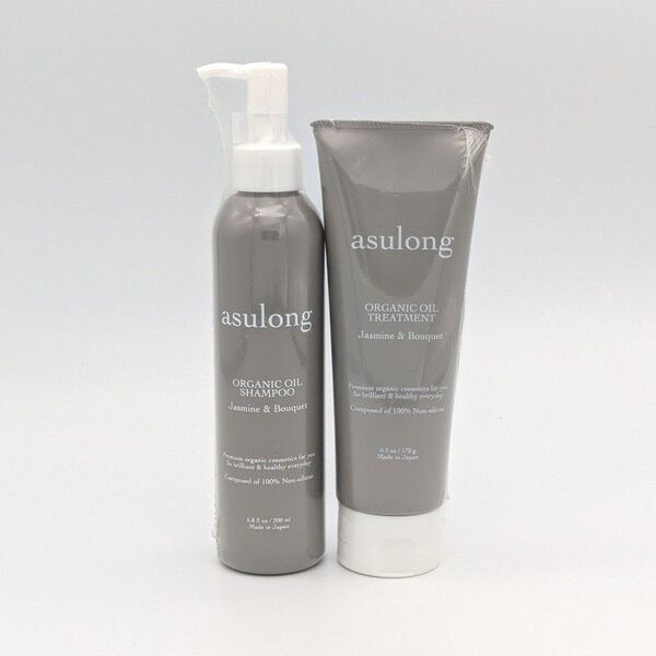 asulong アスロング オーガニックオイル シャンプー&トリートメント ヘアケア 未開封 オーガニック