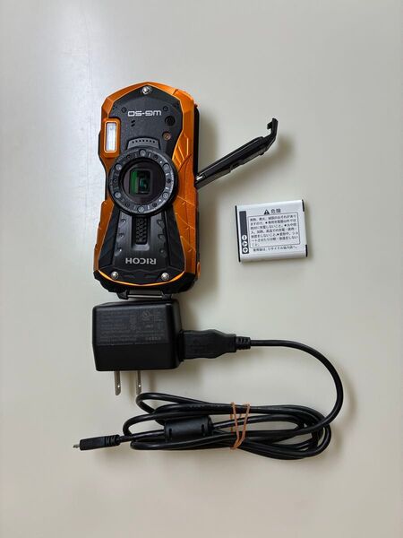 RICOH リコー WGー50 コンパクト デジタルカメラ 防塵 耐衝撃 防水