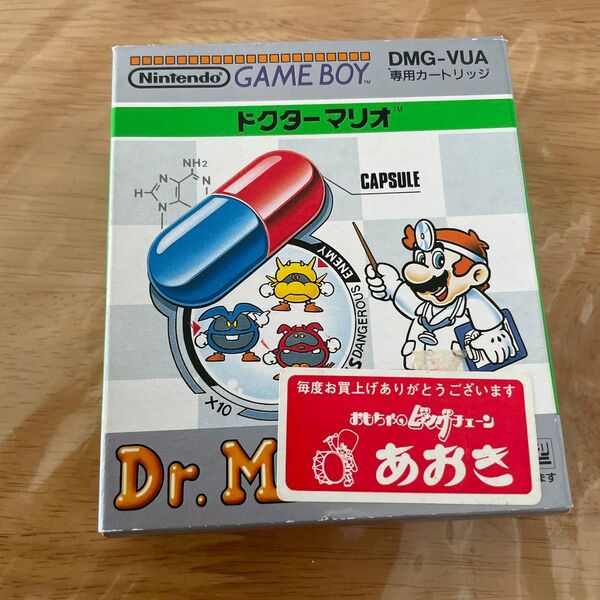 【GB】 ドクターマリオ ゲームボーイソフト レトロゲーム 任天堂 マリオ 箱付き 説明書なし