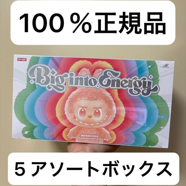 POPMART LABUBU THE MONSTERS Big into Energy 5アソートボックス