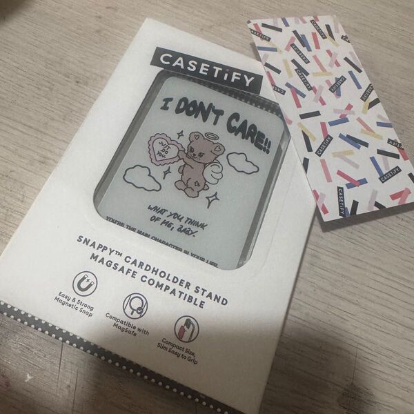casetify スマホグリップ カードホルダー iPhoneスタンド MagSafe snappy
