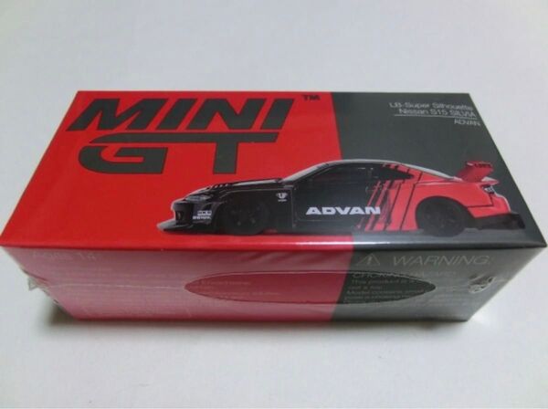 MINI GT 1/64 Nissan シルビア S15 LB-Super Silhouette ADVAN 右ハンドル 新品