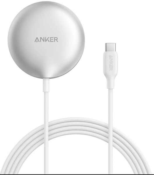 Anker MagSafe iPhone 充電器 マグネット式 Apple MagGo マグネット式ワイヤレス充電器 ホワイト
