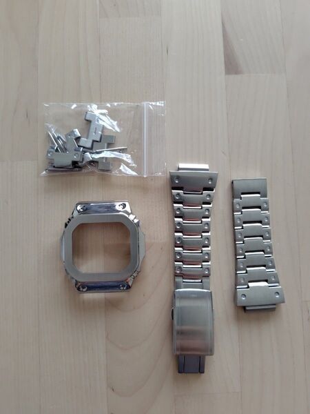 G-SHOCKメタルケース+バンド GW-M5610/M5600/S5600/G-5600E/DW-5600互換品