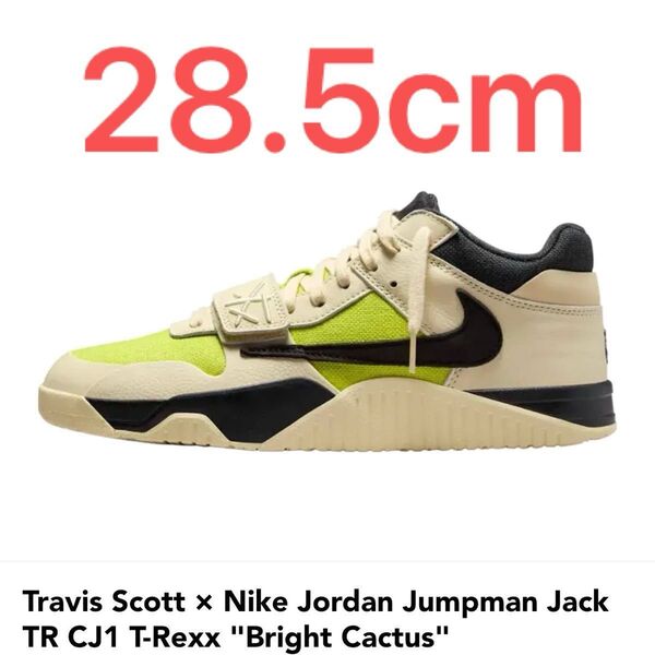Travis Scott × Nike Jordan Jumpman Jack TR CJ1 Bright Cactus 28.5