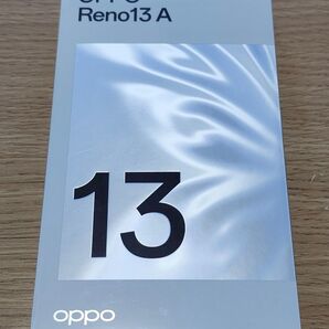 OPPO Reno13 A 新品未使用 ルミナスネイビー UQ版 送料無料 オッポ スマホ スマートフォン