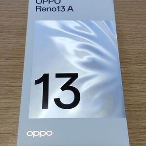 OPPO Reno13 A 新品未使用 アイスブルー UQ版 送料無料 オッポ スマホ スマートフォン ※箱に少し難あり