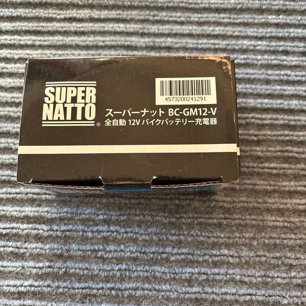 BC-GM12-V スーパーナット 12V バイクバッテリー 充電器