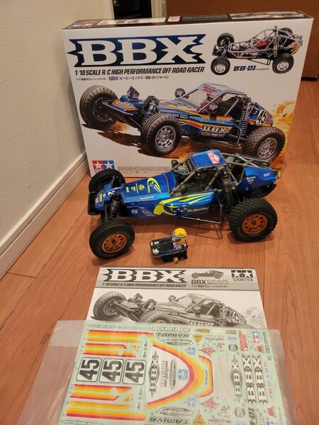 タミヤ 1/10 電動RCレーシングバギー BBX オプション多数