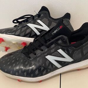 ニューバランス 野球 スパイク(29.0cm)ブラック×ホワイト