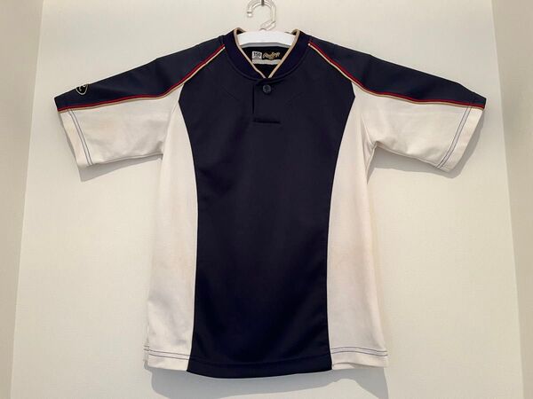 ローリングス 半袖 野球 練習着(150サイズ)トレーニングウェア プラクティスシャツ Tシャツ