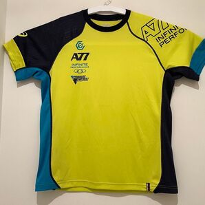 アシックスA77 半袖 Tシャツ(XXLサイズ)ネイビー トレーニングウェア
