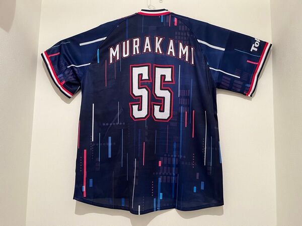 東京ヤクルトスワローズ 村上宗隆 レプリカユニフォーム(Mサイズ)マジェスティック 応援ユニ