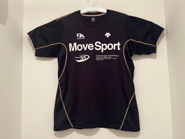 デサントムーブスポーツ 半袖 Tシャツ(Mサイズ)トレーニングウェア DESCENTE Move Sport ブラック