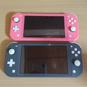 【ジャンク】 Nintendo Switch Lite コーラル グレー ニンテンドースイッチライト 本体
