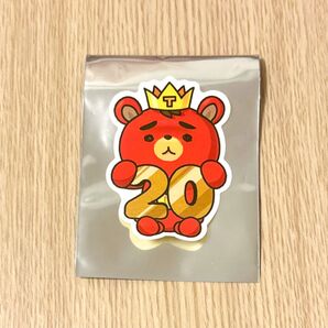 東方神起 TBちゃん ステッカー ZONE 20周年