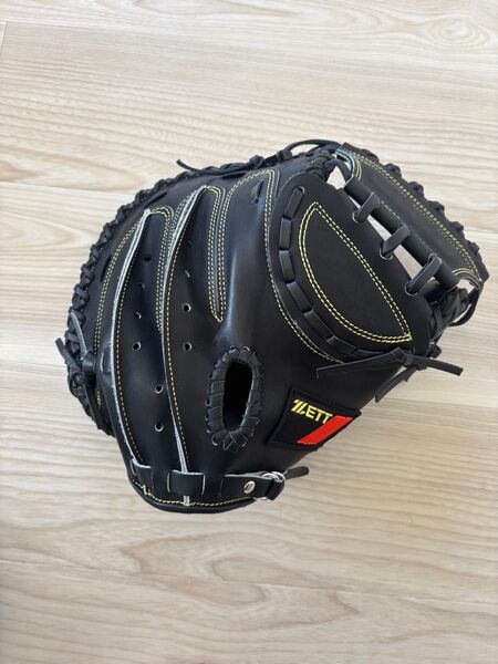ゼット 100周年 限定 キャッチャーミット 軟式 伊東勤