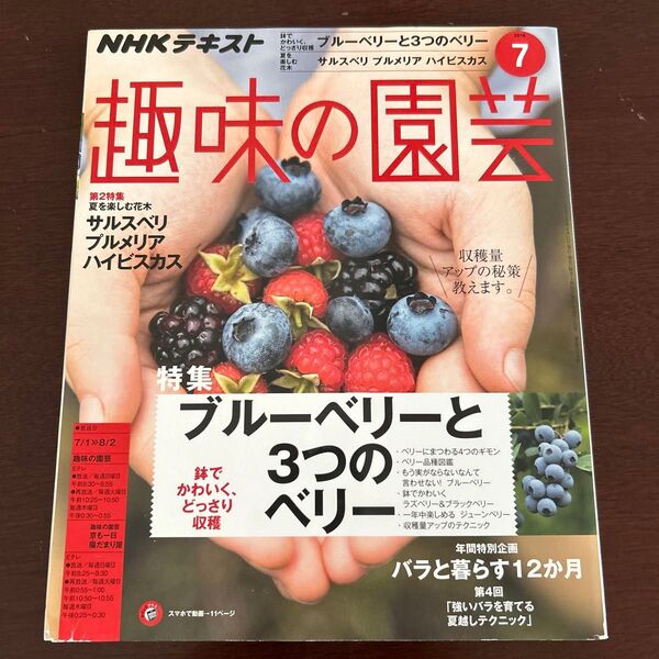 NHKテキスト 趣味の園芸 (7 2018) 月刊誌/NHK出版