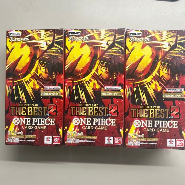ONE PIECEカードゲーム プレミアムブースターONE PIECE CARD THE BEST vol.2 BOX