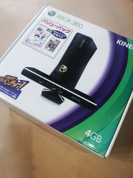 XBOX 360 4GB+ Kinect+ソフト