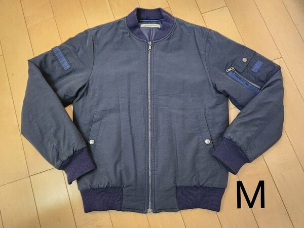 ジャーナルスタンダード MA-1 Journal Standard ネイビー 紺 M ブルゾン ミリタリー ジャケット