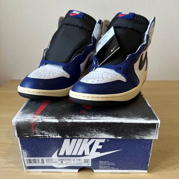 Nike Air Jordan 1 High OG Rare Air "Deep Royal Blue" 27.0cm