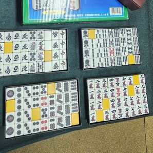 特大 マージャンパイ 点数棒 サイコロ起家マーク Lサイズ 赤牌入り まーじゃんぱい 点棒 セット Lサイズ 特大麻雀牌