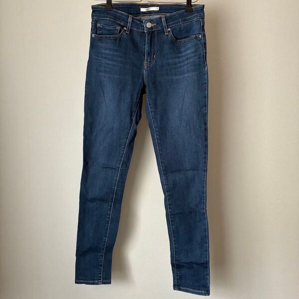 Levi's スキニーデニム 711SKINNY 27 デニムパンツ ジーンズ ジーパン デニム スキニー
