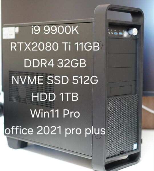 mose DAIV i9 9900K RTX2080Ti 11G GDDR6 32G 512G SSD Win11pro