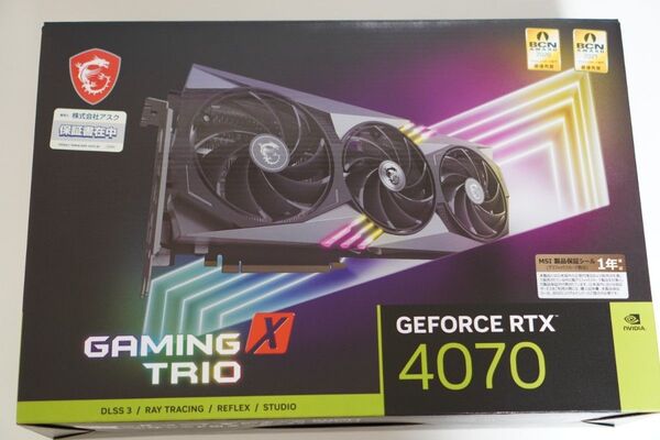 MSI GeForce RTX 4070 GAMING X TRIO 12G