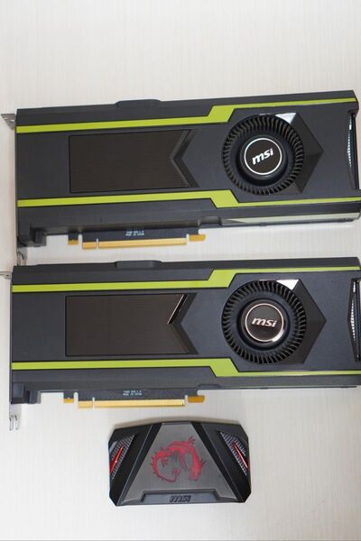 MSI GTX 1080 TI AERO 11G OC SLI ×2枚セット